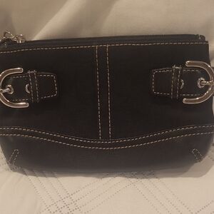 Black Leather Women's Bag